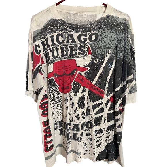 NBA Other - Vintage Chicago Bulls AOP Tee